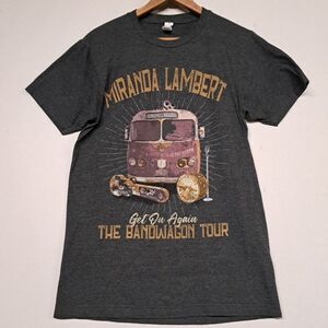 Miranda Lambert T Shirt Small Bandwagon Tour 2022 Country Music Graphic